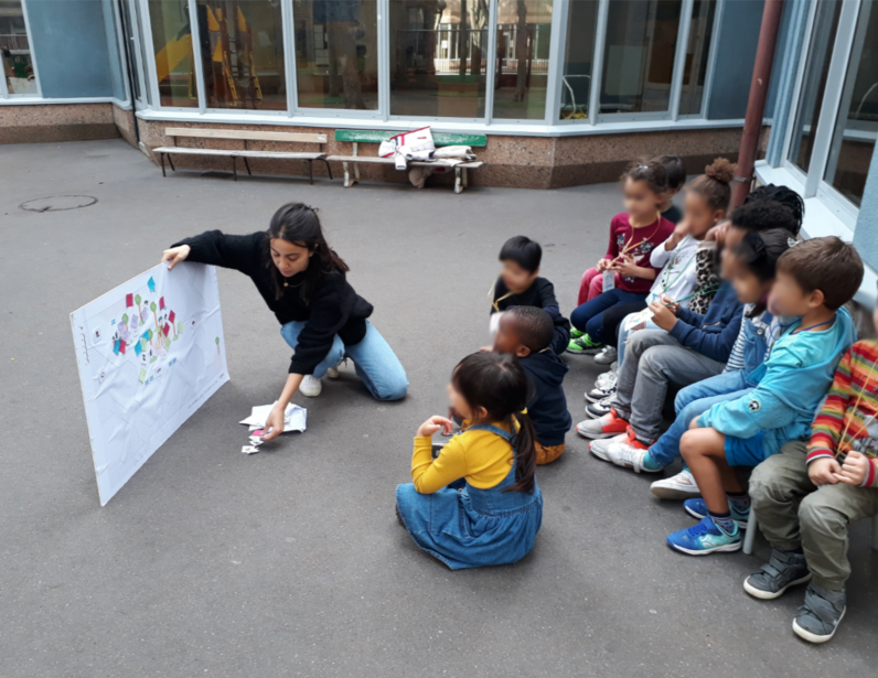 Séance de diagnostic à l'école maternelle Emeriau