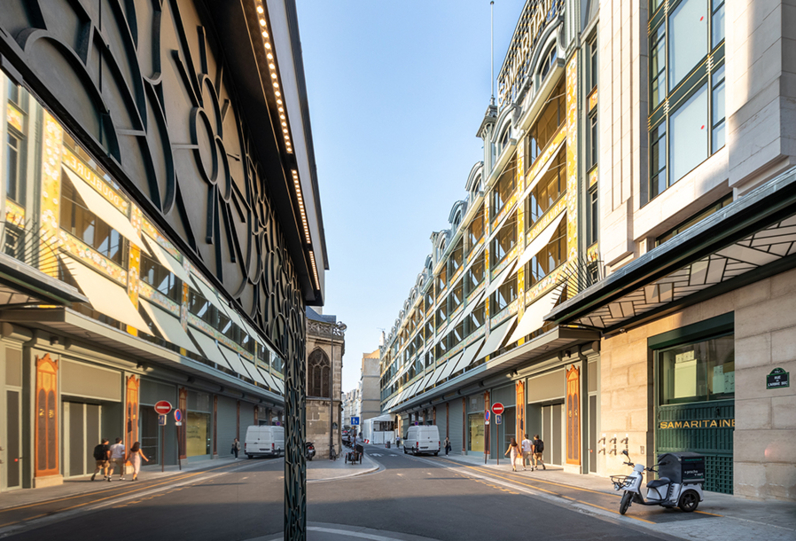 Les logements de la Samaritaine, rue de l'Arbre-Sec, Paris Centre