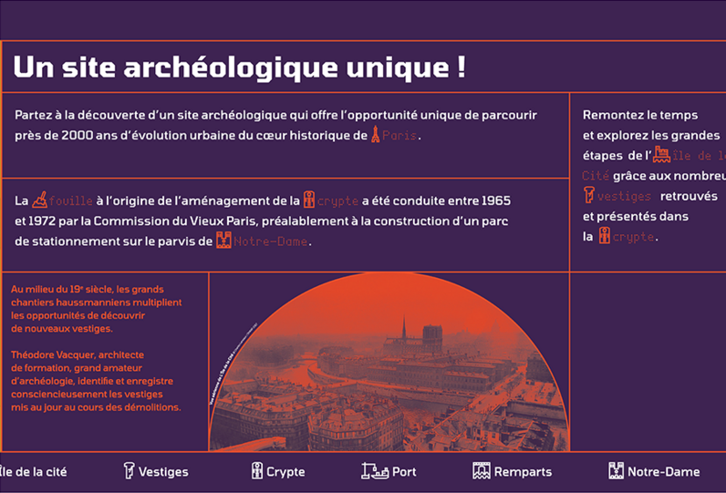 Extrait de la palissade « Langage crypté »