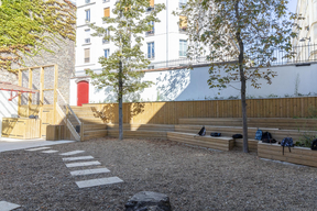 L'amphithéâtre du collège Pierre Alviset - septembre 2021