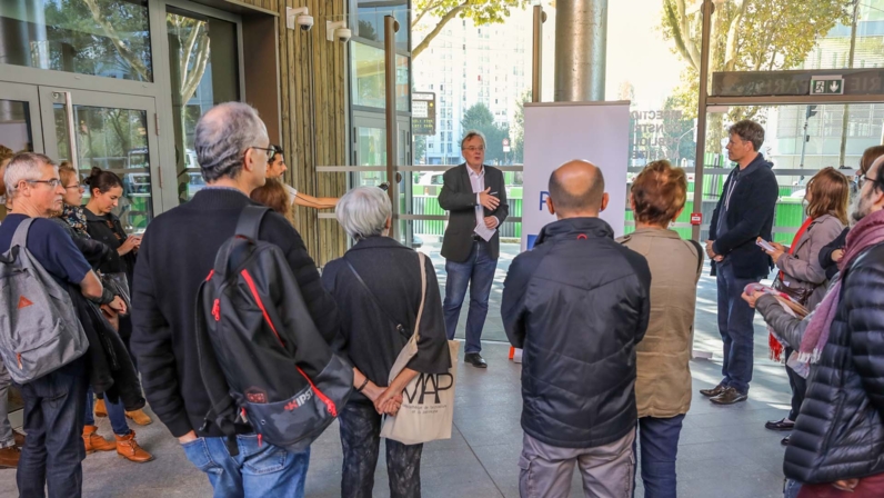 Visite de l'immeuble Opalia Bédier Est