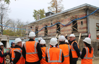 Visite du chantier du musée de la LIbération