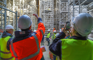 Visite du chantier du conservatoire Vandal