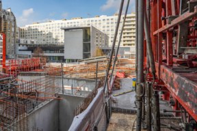 Visite du chantier du conservatoire Vandal