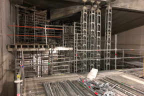 Visite du chantier du conservatoire Vandal - l'auditorium