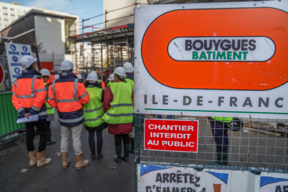 Visite du chantier du conservatoire Vandal